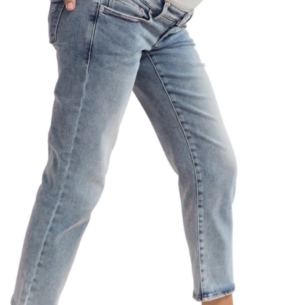 BLANQI maternity jeans faded